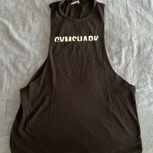 Gymshark Black Cutoff